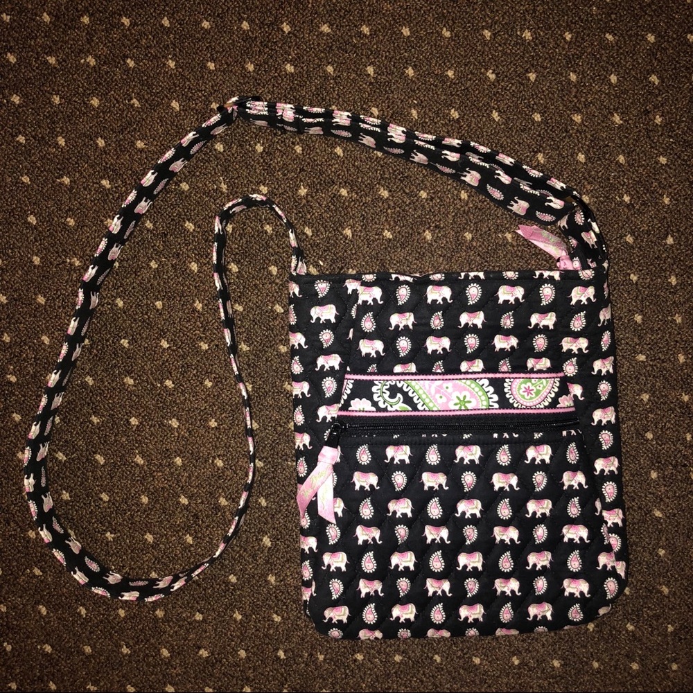 Vera Bradly *vintage* pattern hipster purse